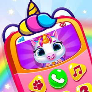 Baby Princess Unicorn Mobile Phone