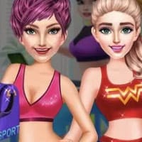 Ailsa And Eva Workout Buddies