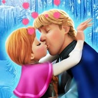 Anna And Kristoff Kiss