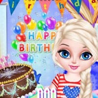 Baby Elsa Birthday Party