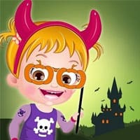 Baby Hazel Halloween Castle