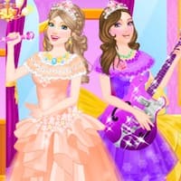 Barbie And Popstar Dress Up