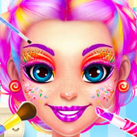 Candy Makeup Fashion Girl