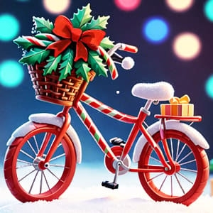 Christmas Bike Salon