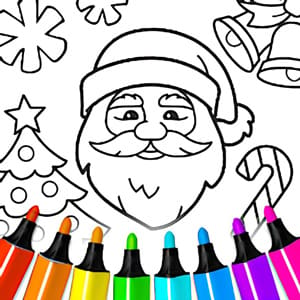 Christmas Coloring Game