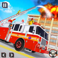 City Rescue Fire Truck Games