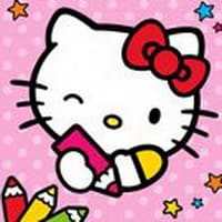 Color By Number With Hello Kitty