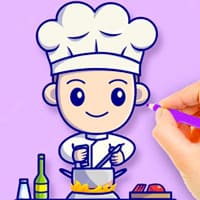 Coloring Book: Chef