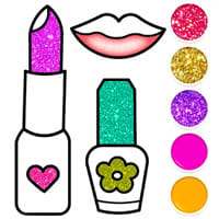 Coloring Book: Cosmetics