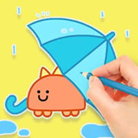 Coloring Book: Fun Rainy Day