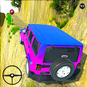 Dangerous Jeep Hilly Driver Simulator