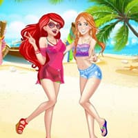 Disney Princess Beach Fashion 1