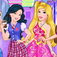 Disney Princess College Fun