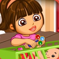 Dora Baby Caring Slacking