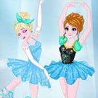 Elsa And Anna Ballet Dancer