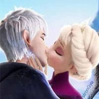 Elsa And Jack Love Kiss