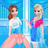 Elsa Prom Dress Up