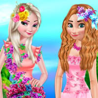 Flower Princess Dressup