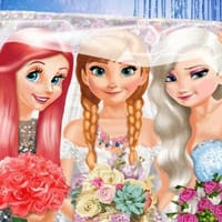 Frozen And Ariel Wedding