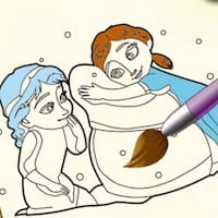 Frozen Coloring Book