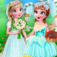 Frozen Sister Flower Girls