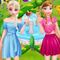 Frozen Sisters Summer Ice Cream