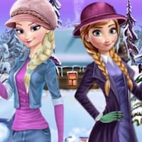 Frozen Winter Dress Up