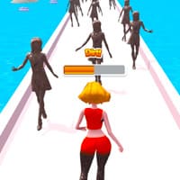 Girl Run Beauty 3D