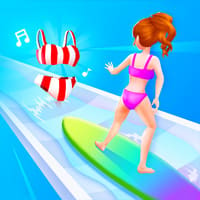 Girl Surfer 3D