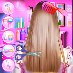 Hair Salon Dress Up Girl