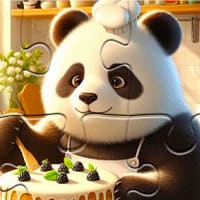 Jigsaw Puzzle: Panda Baker