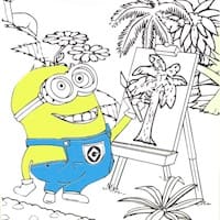 Minions Coloring Book II