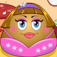 Pou Girl Dress Up