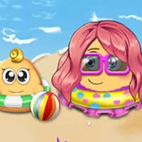 Pou Summer Break