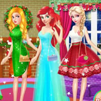 Princess Christmas Party