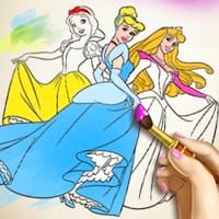 Princess Coloring Book I