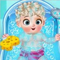 Princess Elsa Baby Born