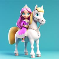 Princess Fairytale Pony Grooming