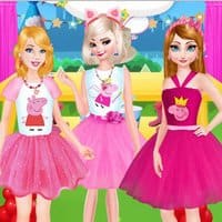 Princess Peppa Pig Theme Party