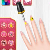 Princess Spring Nail Design