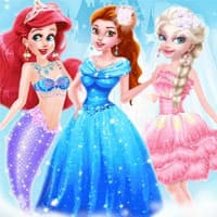 Princesses Different Style Wedding