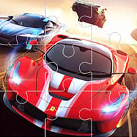 Racing Crash Jigsaw