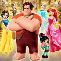 Ralph And Vanellope Save Princesses