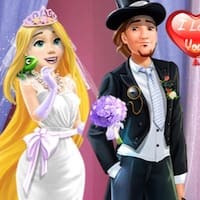 Rapunzel Wedding Party Dress