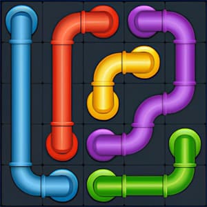 Rotative Pipes Puzzle