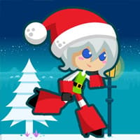 Santa Girl Runner