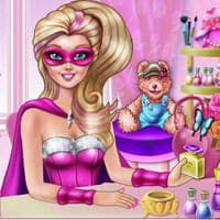 Super Barbie Makeup Room