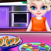 Elsa Little Chef Rainbow Baking