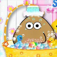 Jogo Pou Baby Wash no Jogos 360