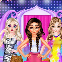 Princesses Different Style Dress Fashion - Play Now For Free